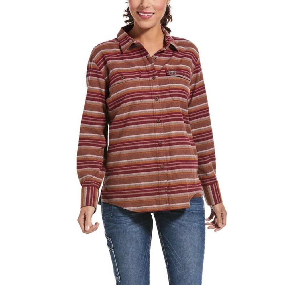 ARIAT Rebar Flannel DuraStretch Work Shirt
